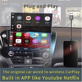 Carplay built in Netflix youtube Carlinkit