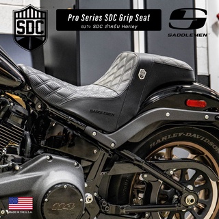 **ฟรีส่งผ่อน0%** Saddlemen - SDC Pro Series Seat เบาะแต่งสำหรับ Harley Touring Softail Low Rider Street Bob