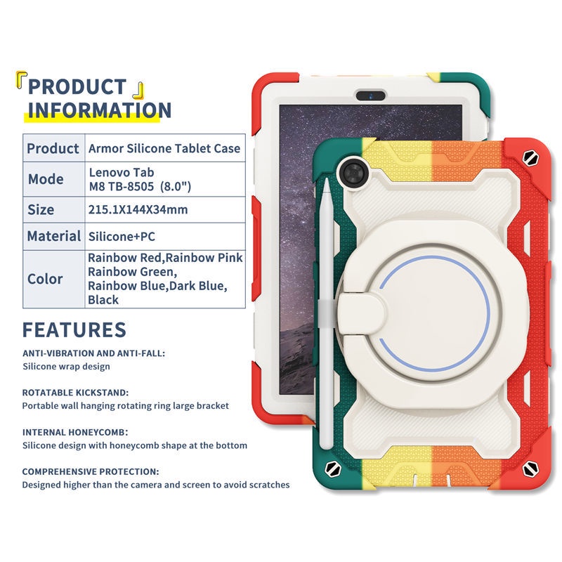 สําหรับ Lenovo Tab M8 HD TB-8505X M8 3rd Gen TB-8506F 8.0 