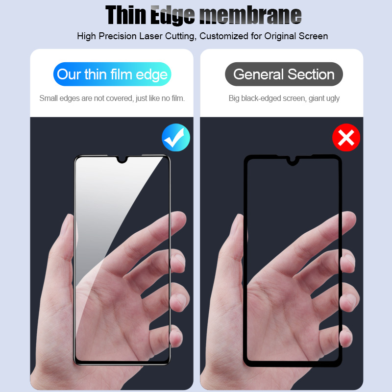 WFTE [Lot De 2 Verre Trempé Pour Xiaomi Redmi Note 14 5G/4G, 0,26mm Film De Protection D'écran Avec Haute Transparence à 99%, Anti-trace Protecteur Avec Dureté 9H Glass - Foto 5