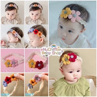 ที่คาดผมเด็กแรกเกิด🌻รุ่นFlower🌻 [Mama Chom BabyShop]