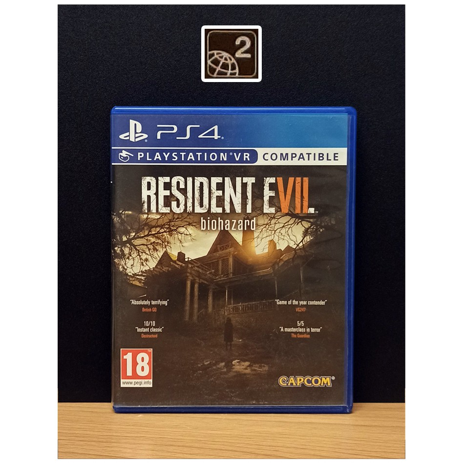PS4 Games : RE7 RESIDENT EVIL 7 biohazard โซน2 มือ2 พร้อมส่ง