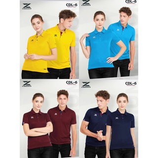 เสื้อโปโลแขนสั้น คาเดนซ่า ปกคอ CLASSIC ดูเรียบหรูมีไสตล์ CADENZA CDL-6สีเพิ่ม