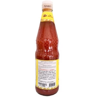ตราเด็กสมบูรณ์ ซอสพริกสูตรเจ 800 ก. / Deksomboon Brand Vegetarian Chili Sauce 800 g