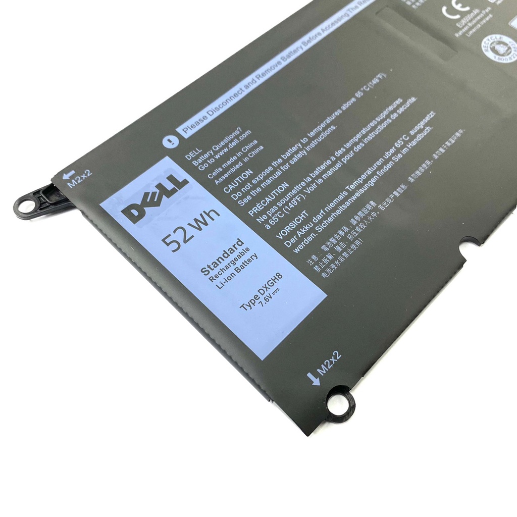 #ส่งฟรี# แบตเตอรี่โน๊ตบุ๊ค Battery Notebook Dell XPS 13 9370 9380 Ultrabook Series DXGH8.