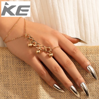 Bracelet Link Set Metal Ball Chain Alloy Bracelet Ring Set for girls for women low price