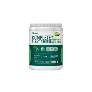 [ส่งฟรี!] Plantae : 1 กระปุก รส กรีนสมูตตี้ Complete Plant Protein โปรตีนพืช ไฟเบอร์ ผลไม้ แคลน้อย คีโต วีแกน เวย์ Whey