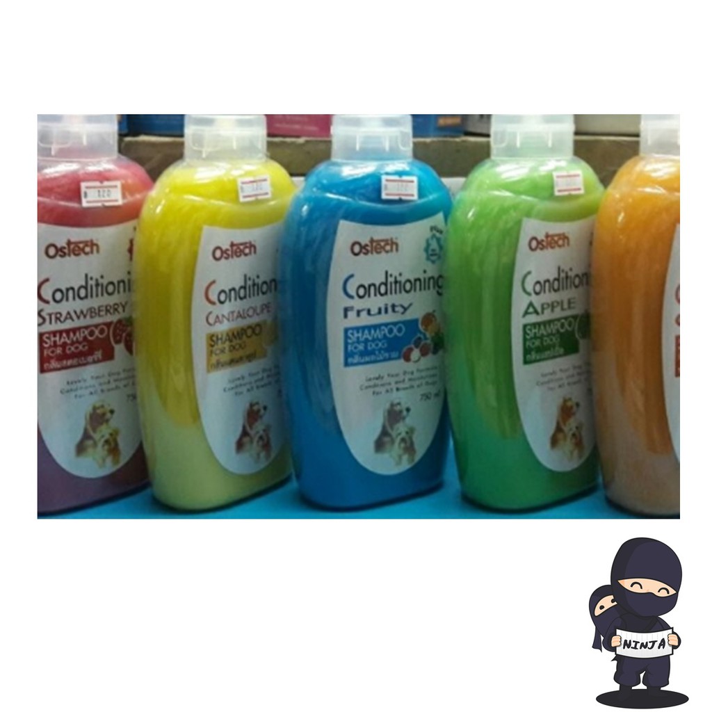 แชมพูสุนัข Ostech conditioning shampoo 750ml