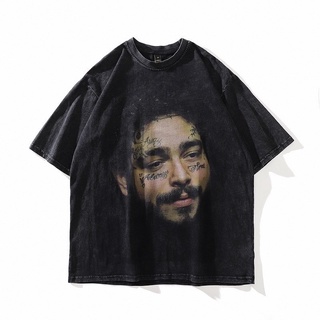 เสื้อยืดผู้ชายโอเวอร์ไซส์ post malone รุ่นขายดี เสื้อมินิมอล hot sale เสื้ออปป้า เกาหลี