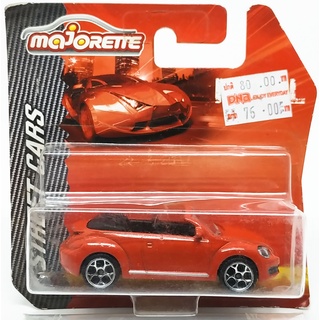 Majorette Volkswagen Beetle Cabriolet - Red Color /Wheels 5Y /scale 1/60 (3 inches) Short Package