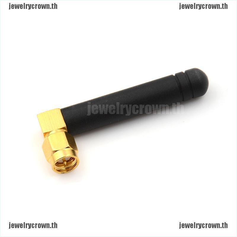 Thro 433 Mhz Gsm Gprs 90 ° Sma Male ปลั๊กมุมขวา 5 . Ham Radio Jelly