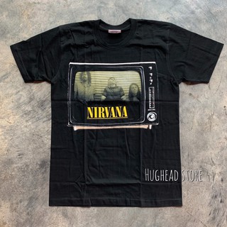 NR136 เสื้อยืดวงร็อค NIRVANA เนอวานา เสื้อวง เสื้อยืดเนวานา เสื้อวินเทจ