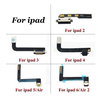 แท่นชาร์จพอร์ต USB สายเคเบิลอ่อน สําหรับ iPad 2 3 4 5 Air 2 6