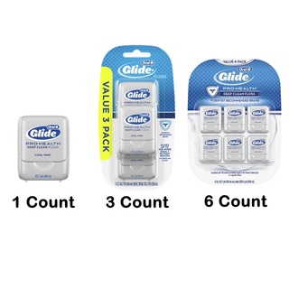Oral-B® Glide Pro-Health Deep Clean Floss Cool Mint 40m ไหมขัดฟัน ออรัลบี ไกลด์ ดีพคลีน ยาว 40 เมตร