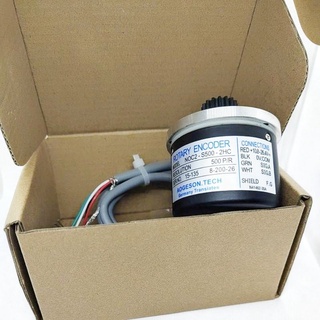 NOC2-S500-2HC  500P/R  ROTARY ENCODER แกน 8มิล 5-24VDC ตัวเข้ารหัสโฟโตอิเล็กทริก