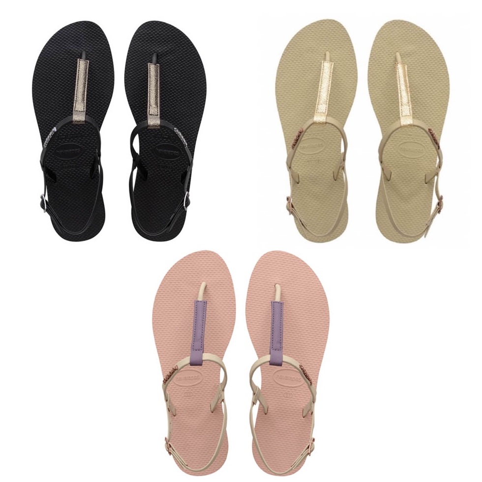 Havaianas Collection ฮาวายานัส รองเท้าแตะ รองเท้ารัดส้น You Rio FC 4146078-0090 / 4146078-0154 / 4146078-0076 (1390)