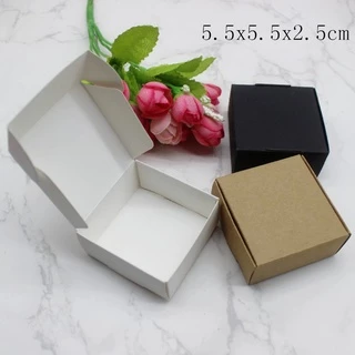 กล่องบรรจุภัณฑ์ ทรงสี่เหลี่ยม สีขาว คราฟท์ สีดํา หลายขนาด สําหรับใส่สบู่ ช็อคโกแลต ช็อคโกแลต เครื่องบิน งานแต่งงาน ปาร์ตี้ 10 ชิ้น