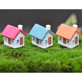 ของจิ๋ว-บ้านจิ๋ว 3สี เรซิ่น