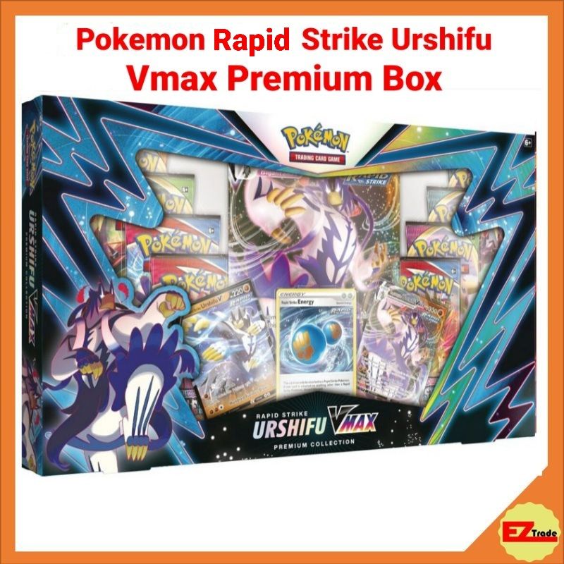 Pokemon Rapid Strike Urshifu VMAX Premium Box