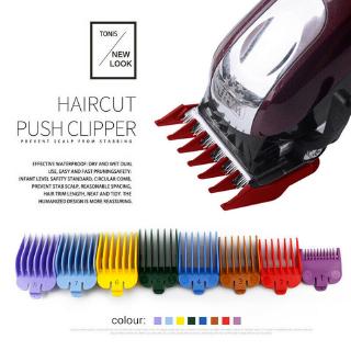 10 Pcs/set Hair Clipper Tooth Guides Combs / Cutting Tool Oil Head Electric Clipper / Clipper Limit Comb /Cutting Guide Comb /Attachment Size Replacement Hair Trimmers Set