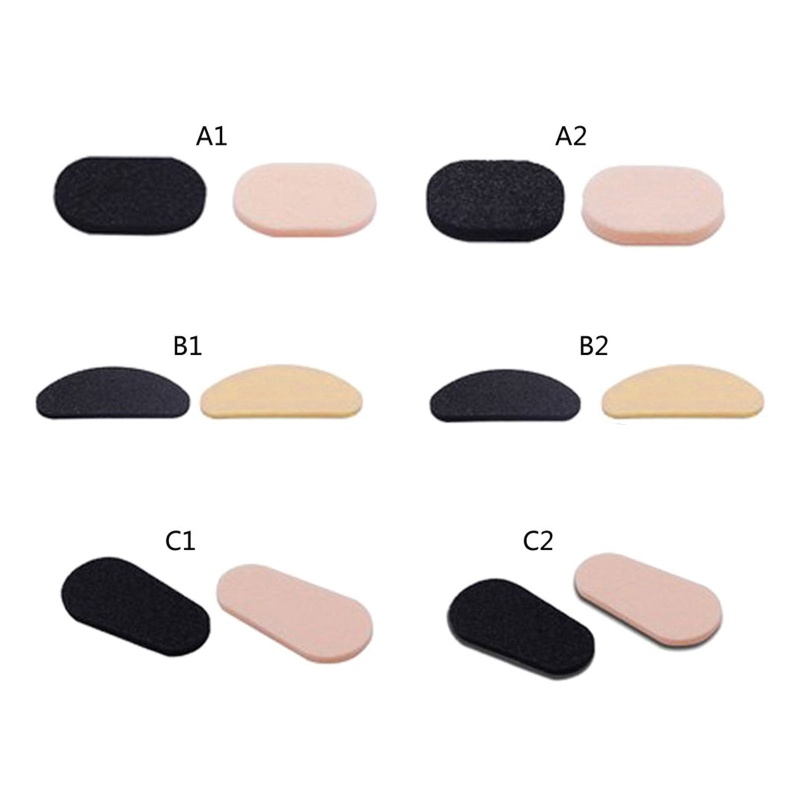 40Pcs Soft Foam Nose Pad Self Adhesive Anti-Slip Eyeglass Sunglasses Nose Pads