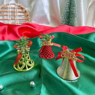 🎄 Christmas Bells ระฆังคริสต์มาส พร็อพตกแต่งต้นคริสต์มาส