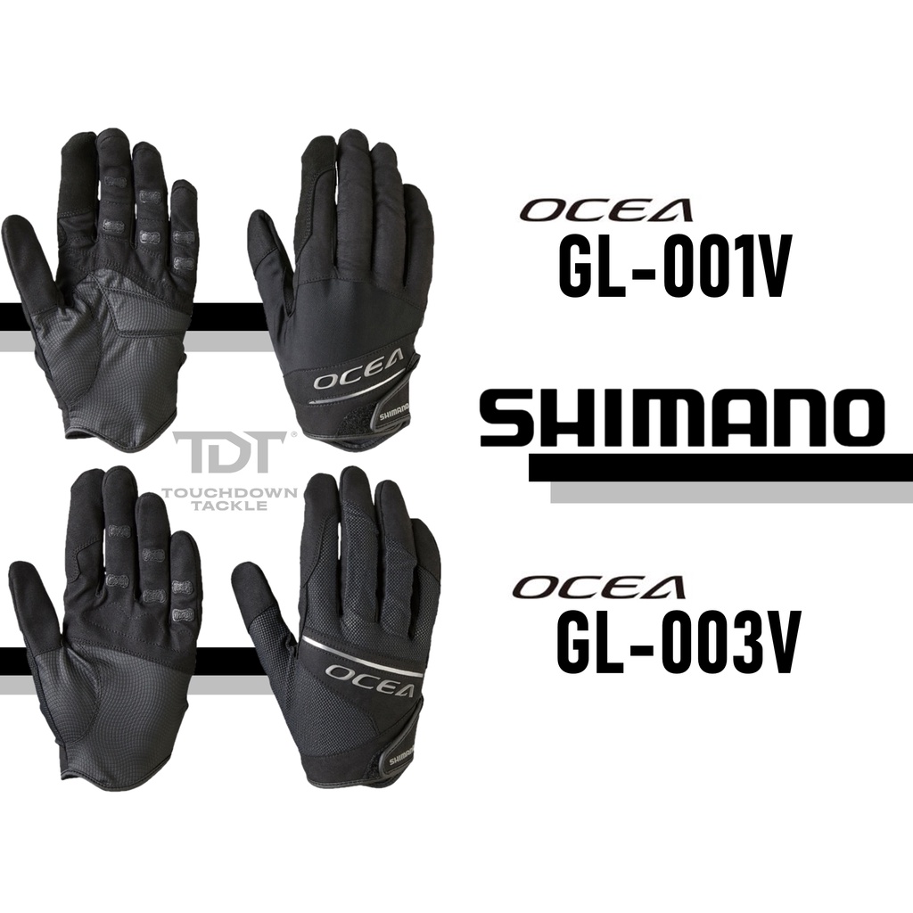 SHIMANO GL-001V OCEA TOUGH GLOVES   *** ถุงมือจิ๊กกิ้ง แคสติ้ง ชิมาโน่ แท้ 100% ***