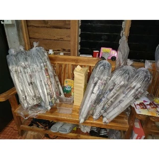 เบ็ดดักตุ่นมาตรฐาน 5 ข้อ 20 ตะขอ ยาว 55 ซม. 3 เส้น 135 บาท