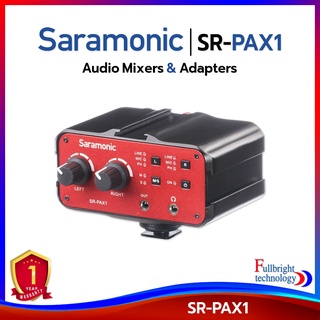 มิกเซอร์ Saramonic SR-PAX1 Two-Channel Active Audio Mixer With Phantom Power รับประกันโดยศูนย์ไทย 1 ปี