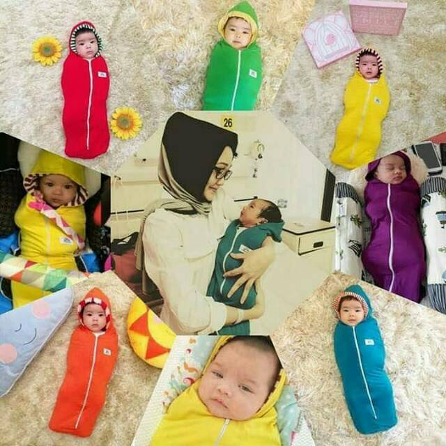 SNI DITA MOONSCARE ผ้าห่อตัวสําเร็จรูป ผ้าห่อตัว DITA แบบกลับด้านได้ 2 ด้าน ผ้าห่อตัวสําเร็จรูป