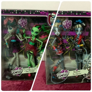 **กล่อง​ไม่​สวย*​*​ monster​ high​ zombie shake doll