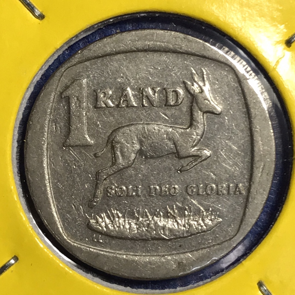 เหรียญเก่า14896 ปี2007 SOUTH AFRICA 1 RAND หายาก เหรียญสะสม เหรียญต่างประเทศ