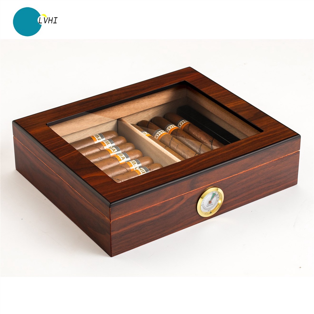 ☃Highend humidor humidor แบบพกพา professional ความชื้นคงที่