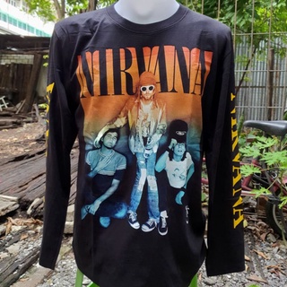 Nirvana เสื้อแขนยาว size L