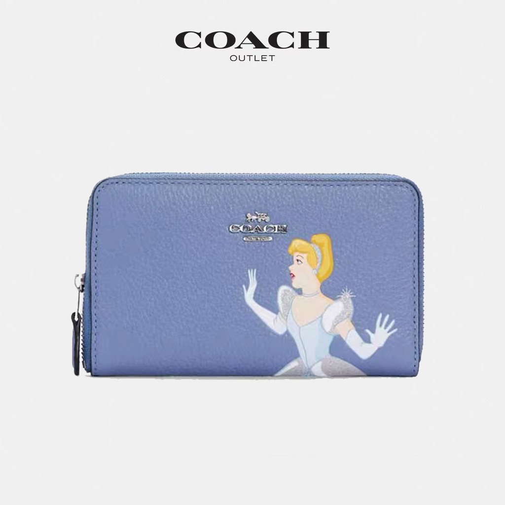 [ของแท้ 100%] กระเป๋า Coach แท้ / Coach Disney กระเป๋าแฟชั่นผู้หญิงกระเป๋าใส่มือถือสบาย ๆ