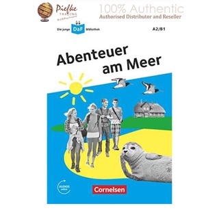 Die junge DaF-Bibliothek A2-B1 : Abenteuer am Meer - Lektüre mit Audios : 9783061208622 (นำเข้าของแท้100%)