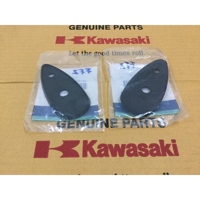 ยางรองกระจกมองข้าง KR 150 ยางรองกระจกมองข้างเคอาร์ แท้ใหม่-แท้ศูนย์ Kawasaki (ราคาต่อคู่)