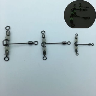 ZHAGUMT366KB 5 ชิ้น/ล็อต 3 ทาง connector Wivels Bearing Hot Brass Barrel ทนทาน luminous