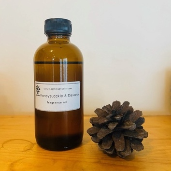 หัวน้ำหอมกลิ่น Honeysuckle&Davana Fragrance oil สำหรับทำสบู่โลชั่น น้ำหอมฉีดตัว ทำเทียน เครื่องหอม