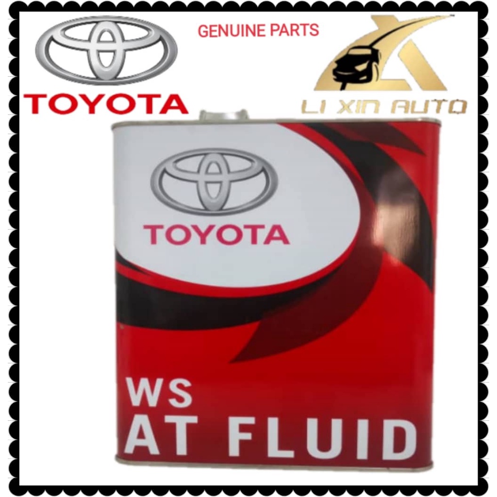 TOYOTA ATF WS TRANSMISSION FLUID 4 ลิตร