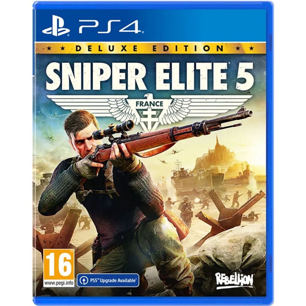 [+..••] PS4 SNIPER ELITE 5 [DELUXE EDITION] (เกมส์ PlayStation 4™🎮)