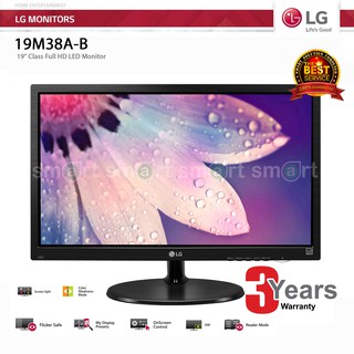 LG 19M38A-B 18.5" LED Class Full HD Monitor