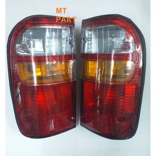 ไฟท้าย สำหรับ โตโยต้าไทเกอร์ พร้อมขั้วไฟ 1 คู่ (ซ้ายและขวา)จำนวน 2 ชิ้น TOYOTA TIGER ปี 99-01 LN145 / LN166