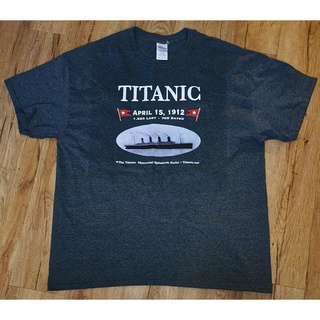 [100% Cotton] เสื้อยืด พิมพ์ลาย TITANIC 1912 Historical Research Guild OMajgf59KGccmf19 สําหรับผู้ชาย