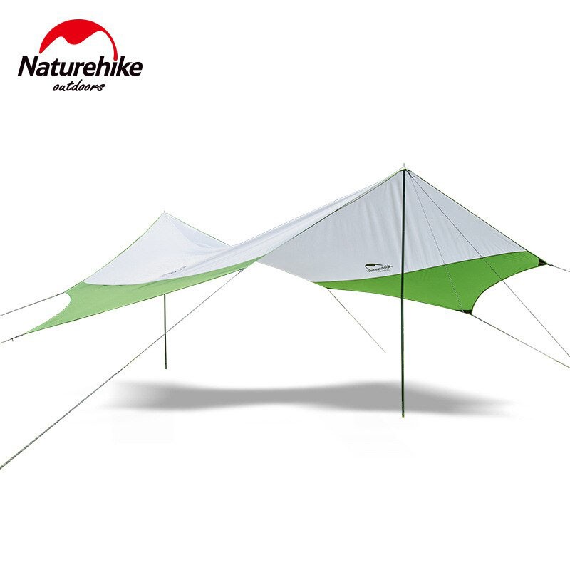 Naturehike Thailand ทาร์ป กันนแดด กันน้ำ 400*350 ตั้งแคมป์ Sunrise hexagonal tarps Medium size 400x350cm NH16T012-S
