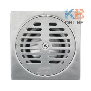 A-8200-N ตะแกรงกันกลิ่น แบบสี่เหลี่ยมมีฝาปิด | American Standard A-8200-N Floor Drain 3.5"