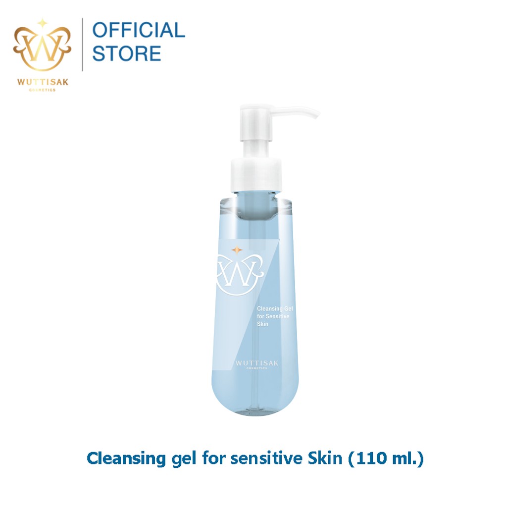 [New arrival] Wuttisak Cosmetics Acne Series Wuttisak Cleansing Gel for Sensitive Skin 110 ml.