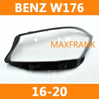 ฝาครอบเลนส์ไฟหน้า สําหรับ Mercedes Benz A W176 2016-2018 เลนส์ไฟหน้า ฝาครอบไฟหน้า ไฟหน้ารถยนต์ ไฟหน้าสําหรับ ฝาครอบไฟหน้าตรงรุ่น ฝาครอบ