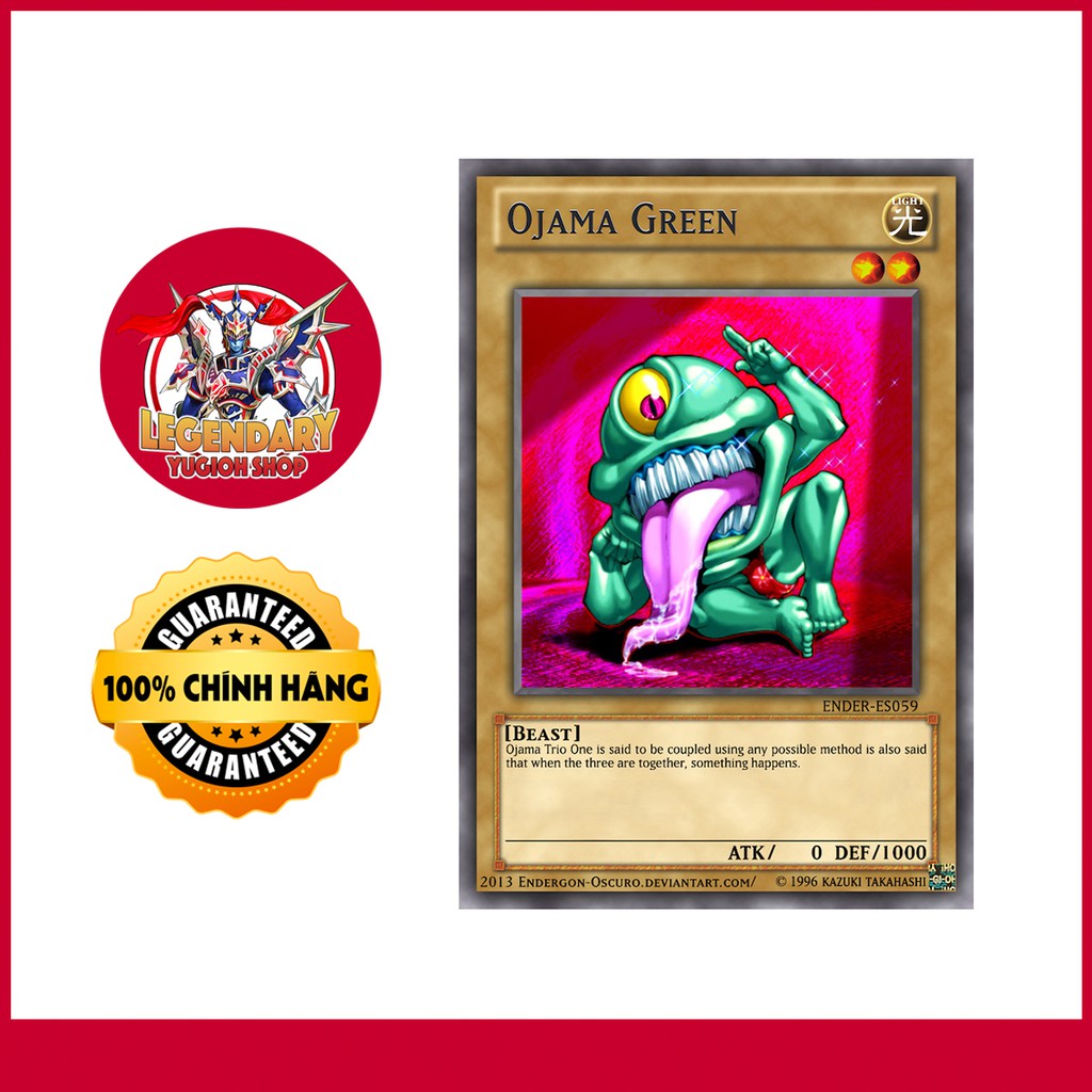 [การ์ด Yugioh ดั้งเดิม] Ojama Green