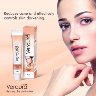 Verdura Acne มาร์คสิว  ลด สิวอักเสบหลังทาเป็น 90% ใน 24 ชั่วโมง